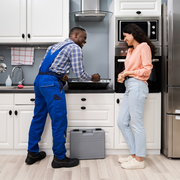 how long does it typically take to complete cooktop repair services in Clear Creek